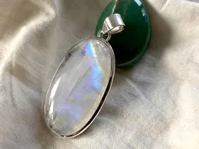 Moonstone Naevia Pendant - XLarge Oval