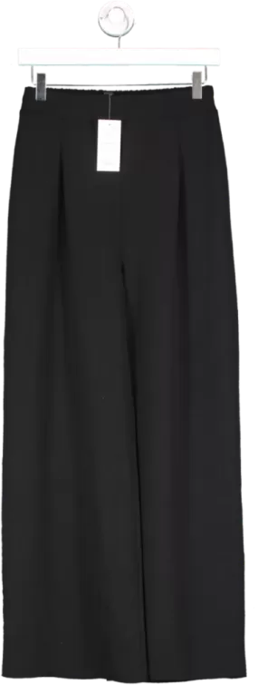 New Look Black Wide Leg Trousers UK 8