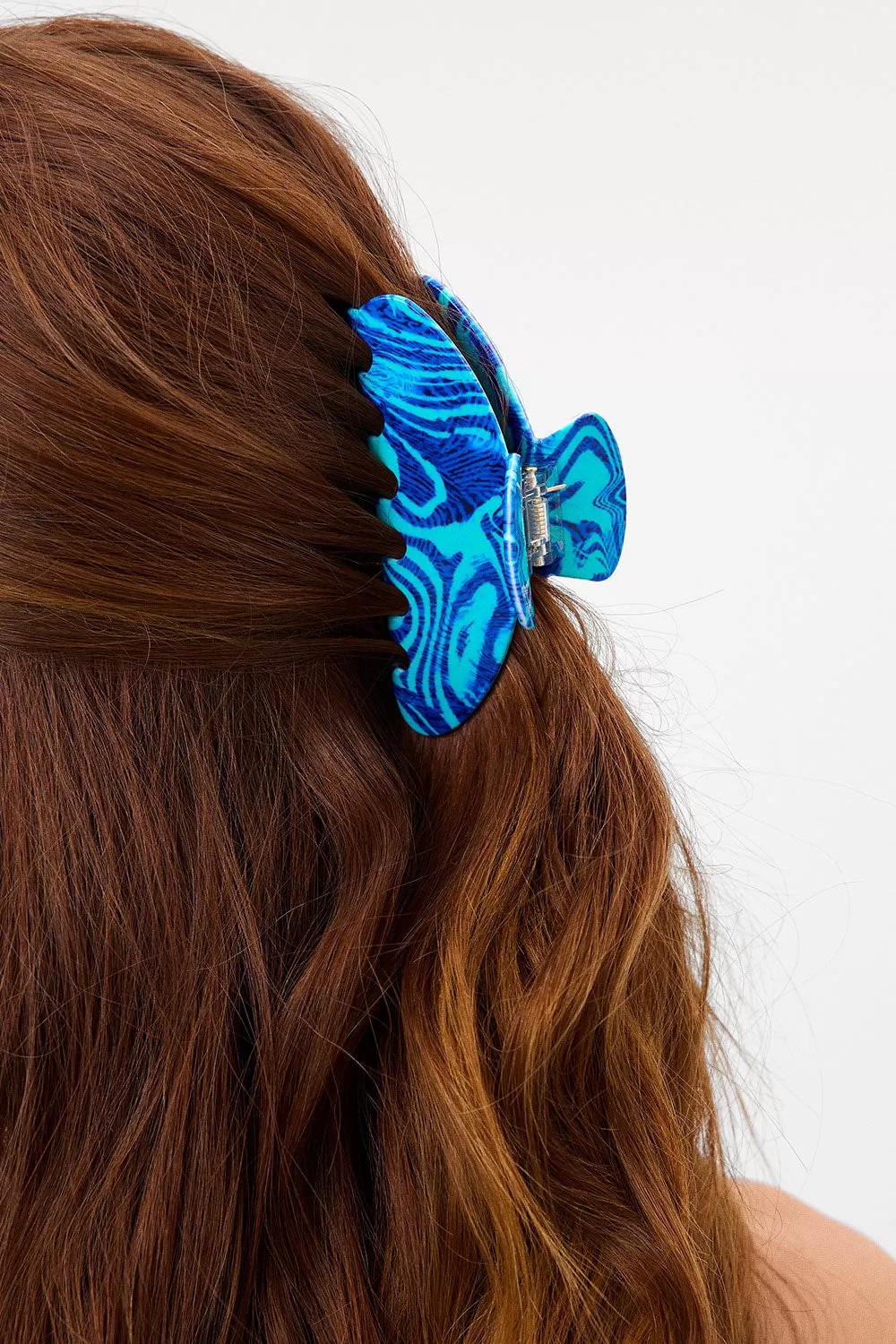 Nixie Claw Hair Clip - Electric