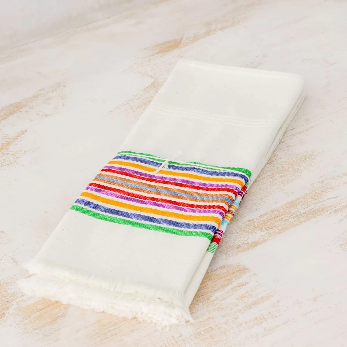 Novica Celebration Cotton Dishtowels (Set Of 3)