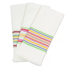 Novica Celebration Cotton Dishtowels (Set Of 3)