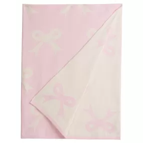 Nursery Blanket - Pink Bow