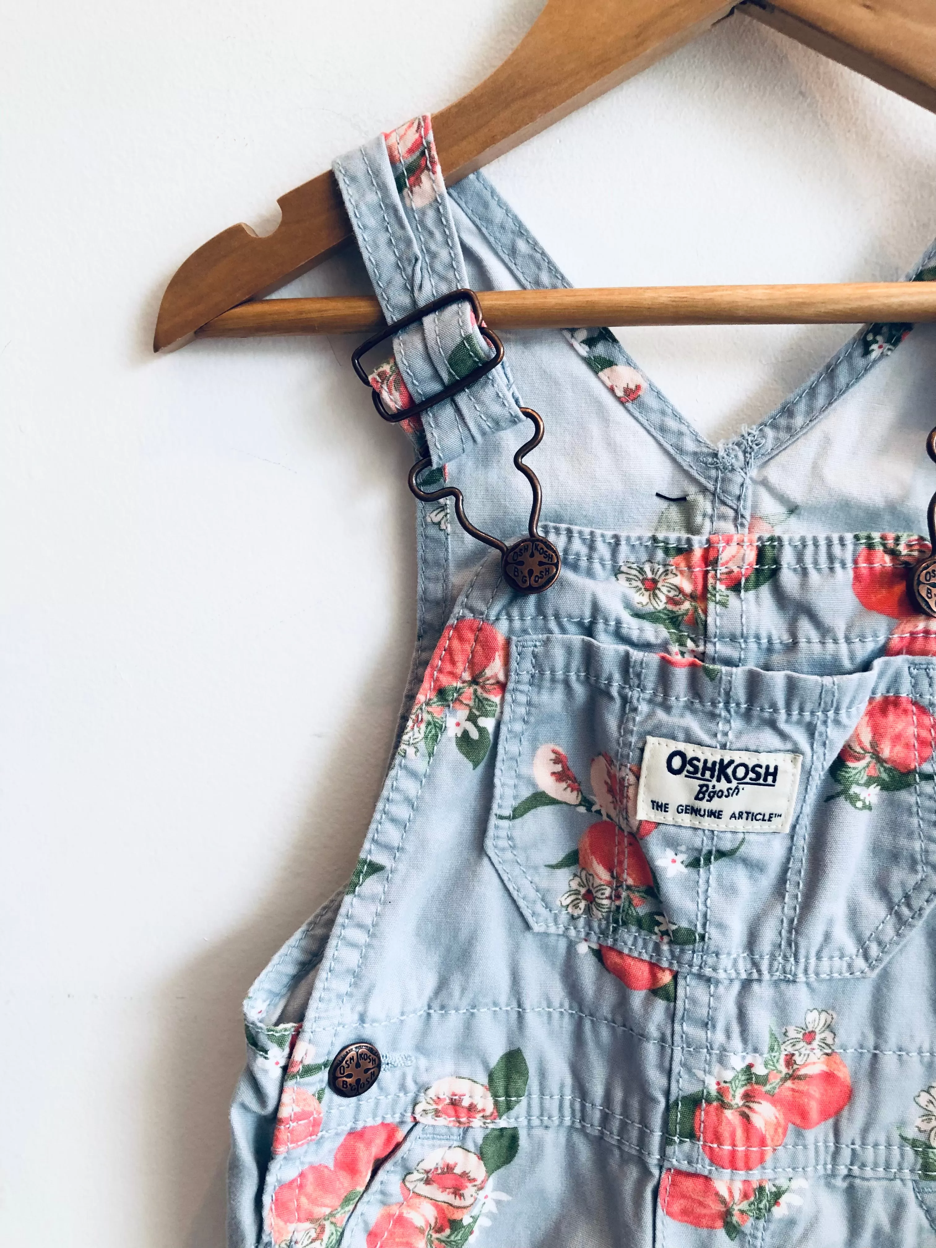 Peach Shorteralls // 12M