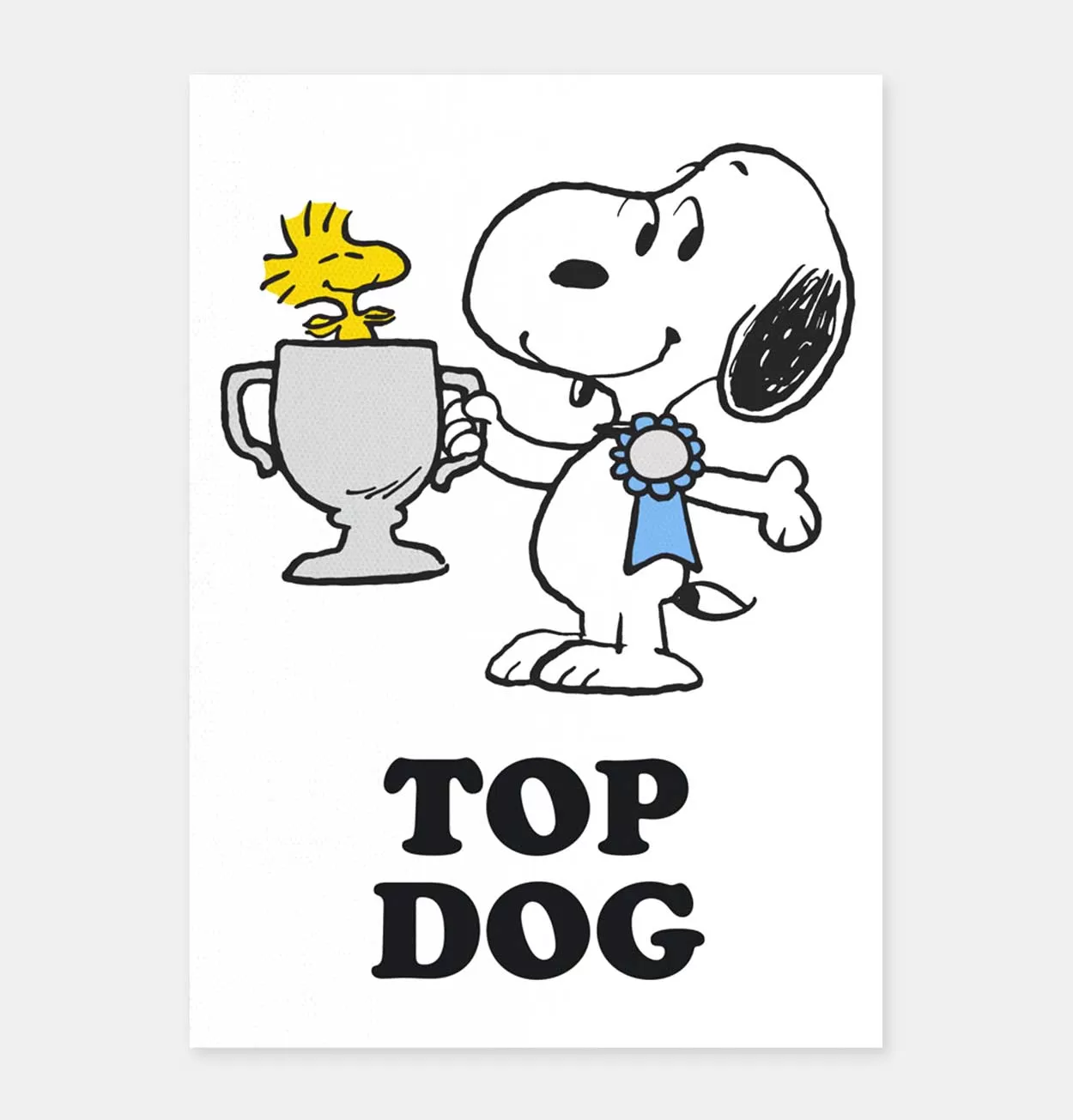 Peanuts Top Dog Tea Towel