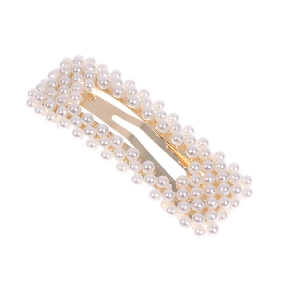 Pearl Snap Barrette Duo - LAST CHANCE / FINAL SALE