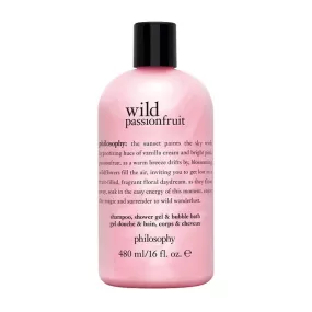 PHILOSOPHY | Wild Passionfruit Shampoo, Shower Gel & Bubble Bath