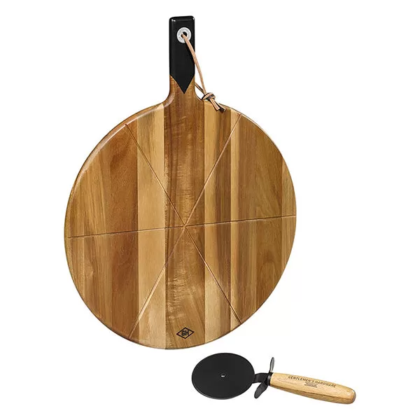 Pizza Cutter   Serving Board