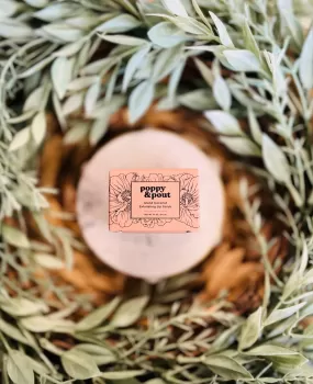 Poppy & Pout Lip Scrub  Island Coconut