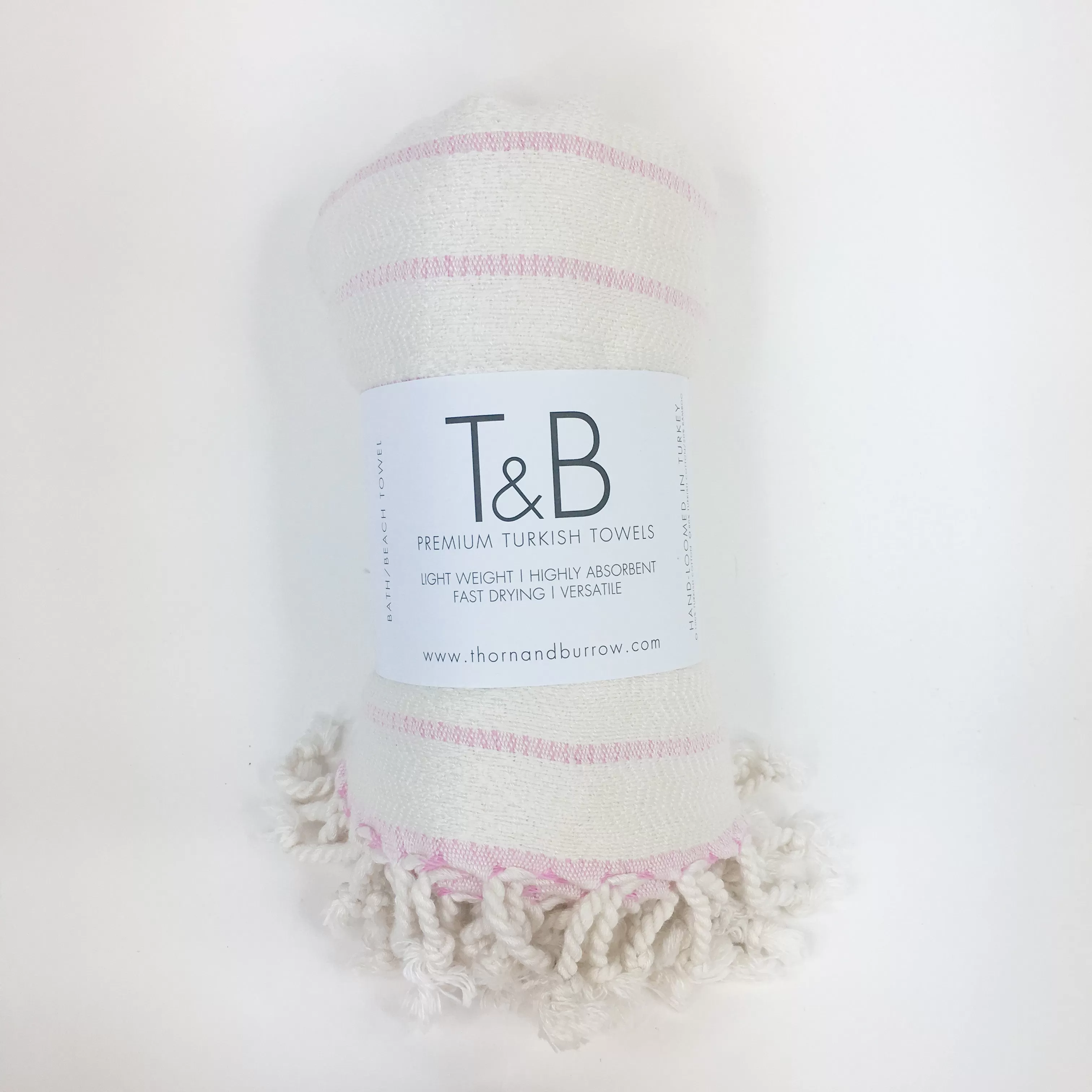 Power Pink Bamboo & Cotton Turkish Towel