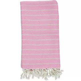 Power Pink Bamboo & Cotton Turkish Towel