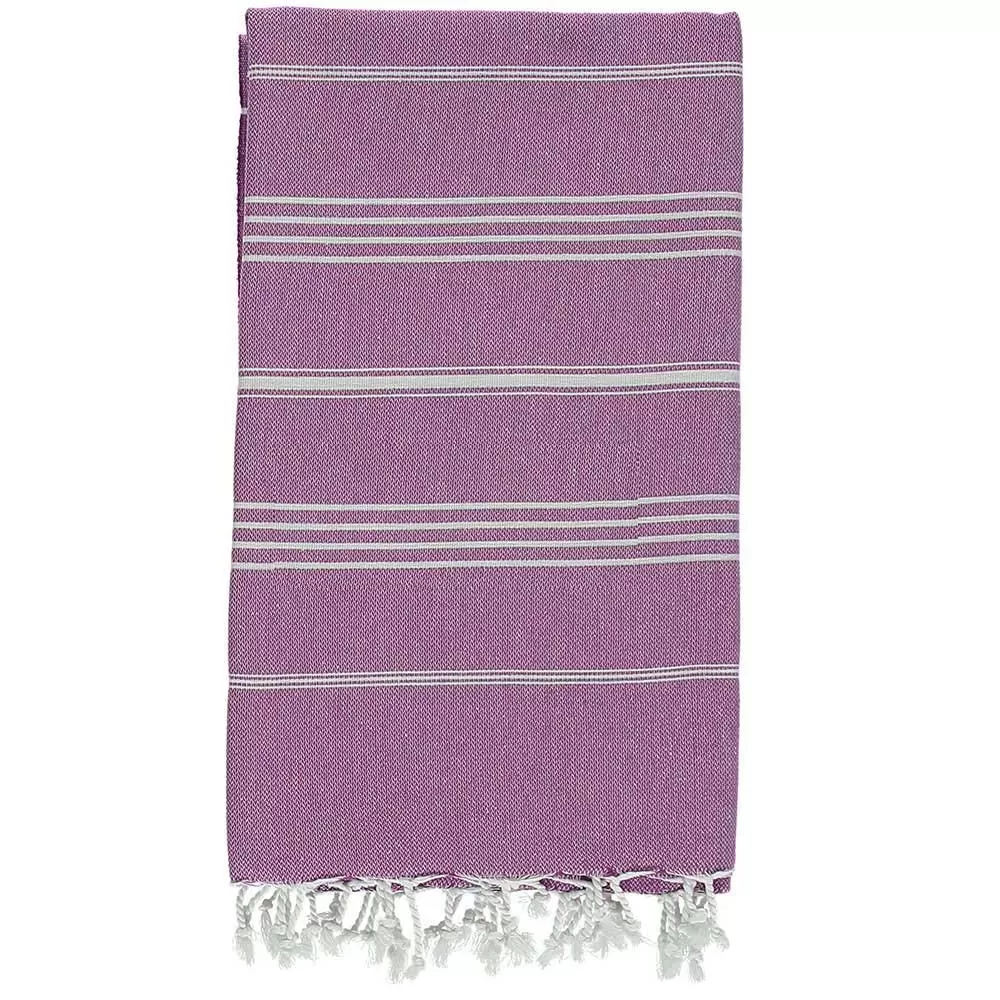 Purple 100% Cotton Turkish Towel