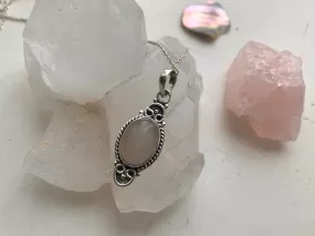 Rose Quartz Agrippa Pendant