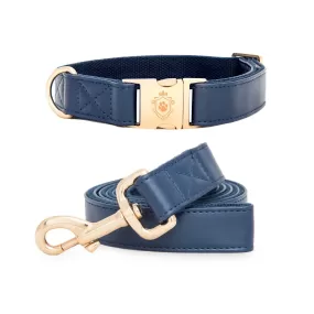 Royal Blue Collar & Leash Set