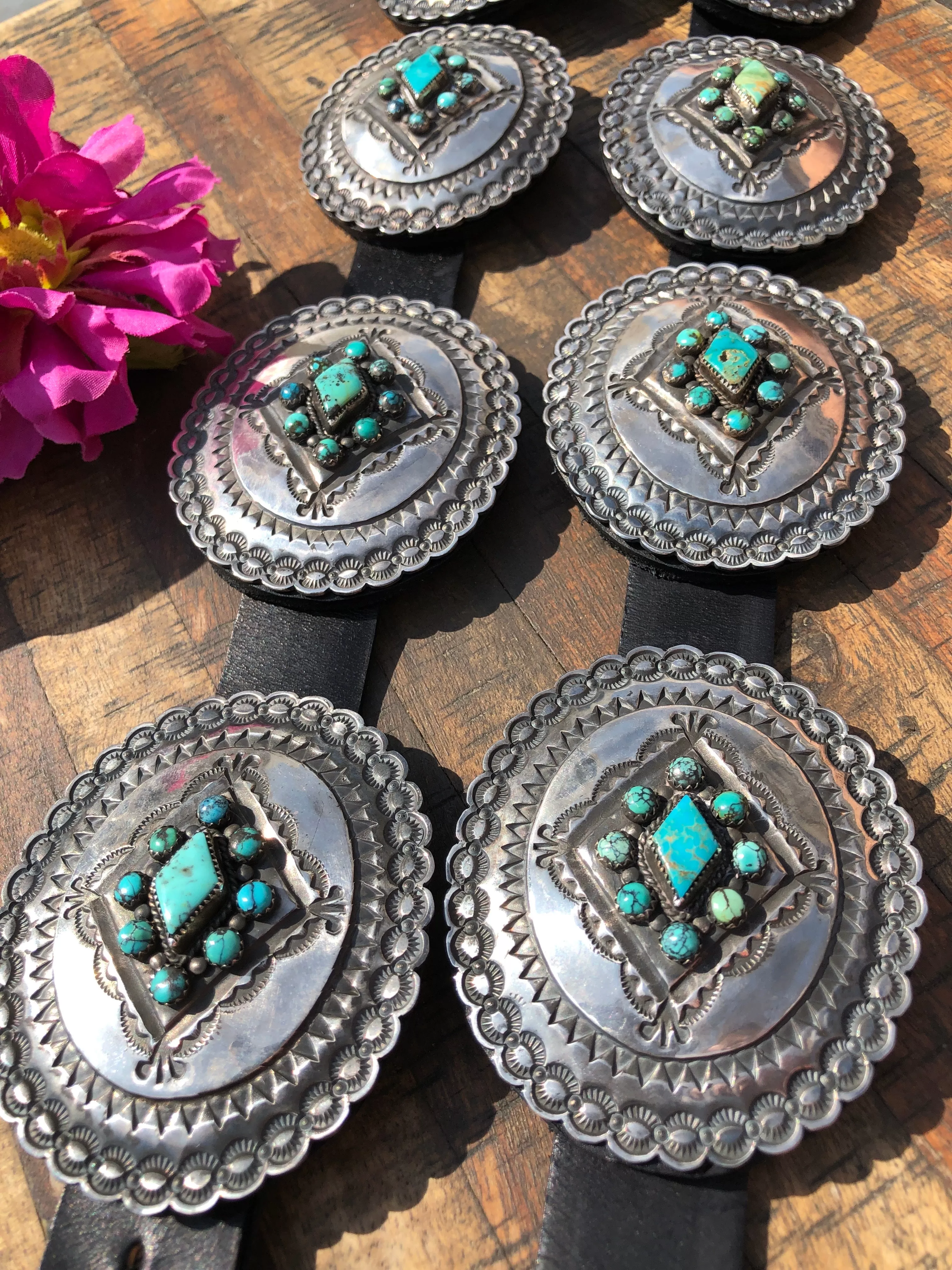 Royston Turquoise Concho Belt