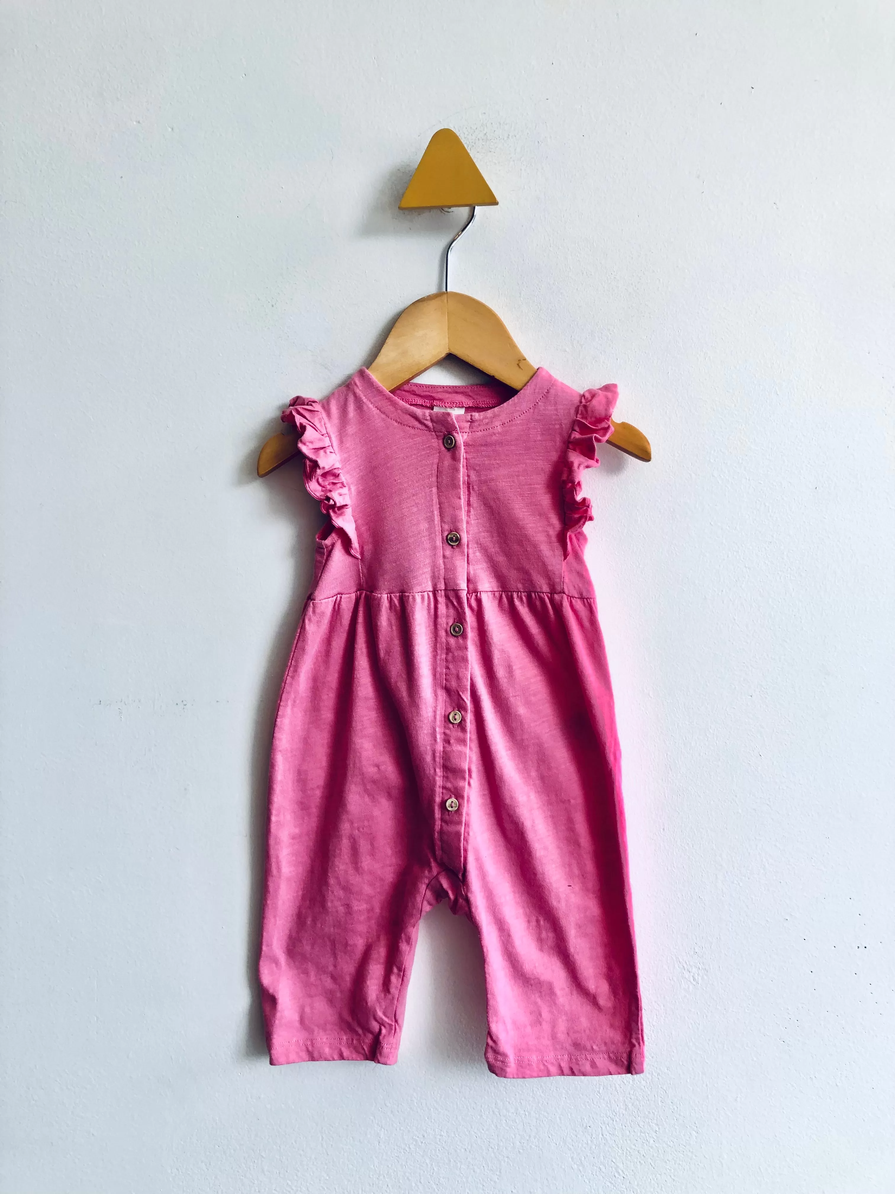 Ruffle Romper // 4-6M