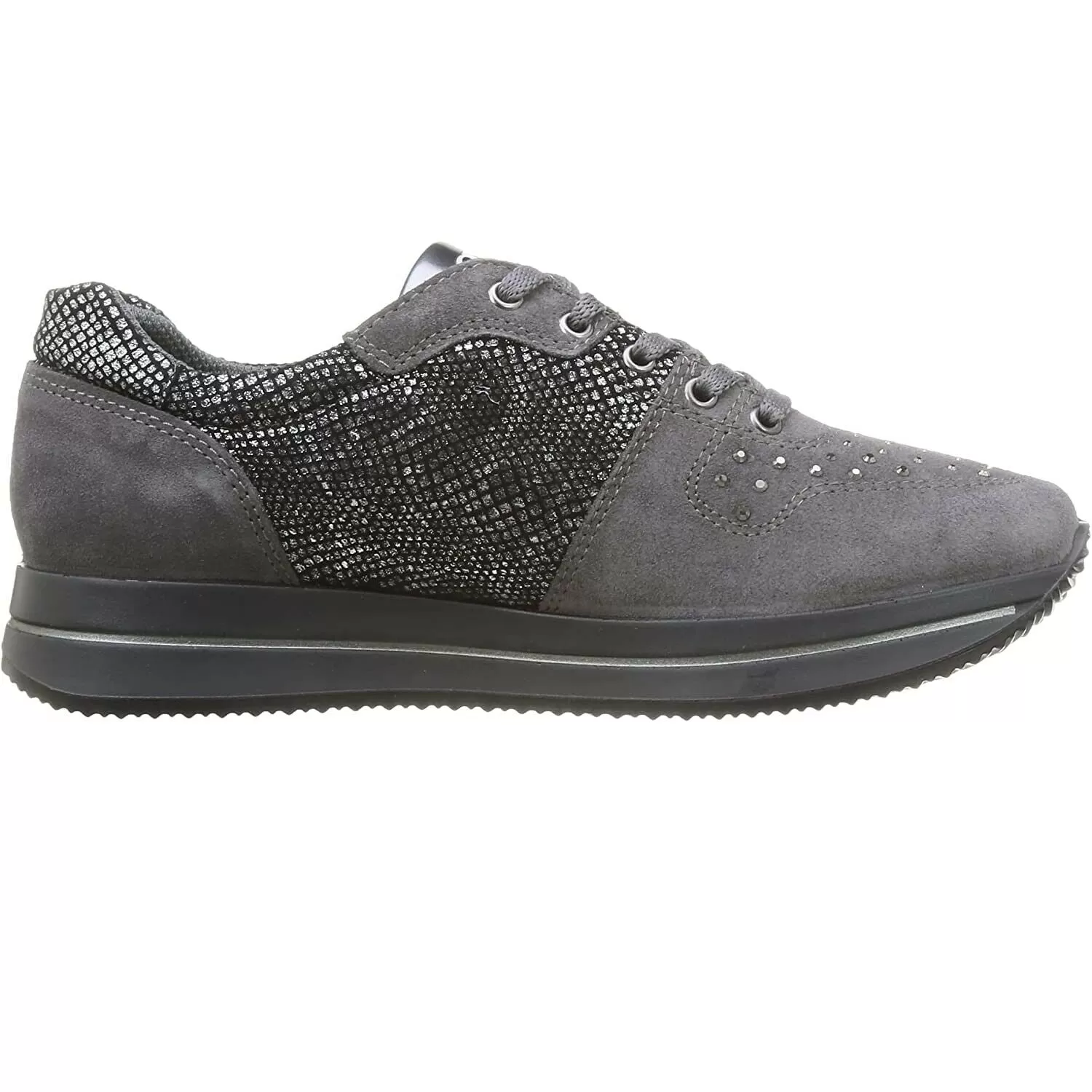 Scarpe casual da Donna - IGI&CO Art. 8176311 Colore FUMO Scamosciato Sneakers