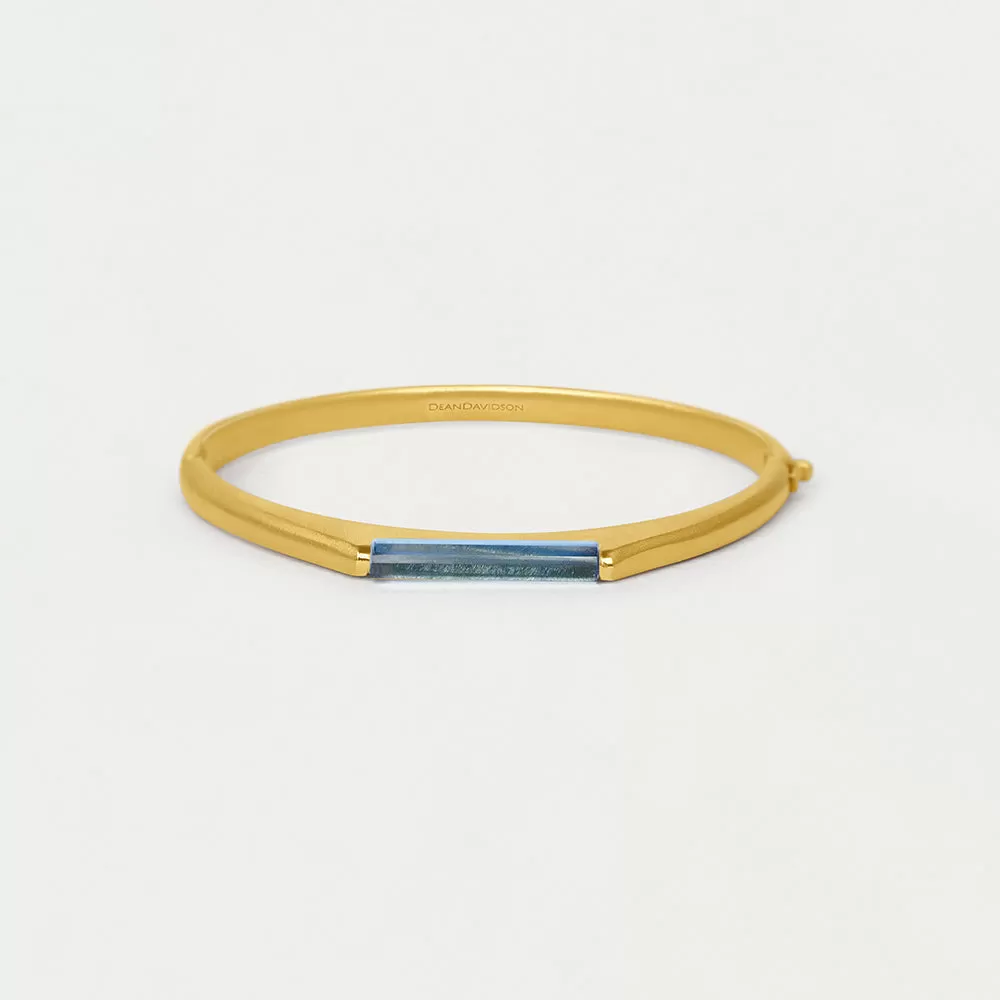 Signature Revival Hinge Gemstone Bangle