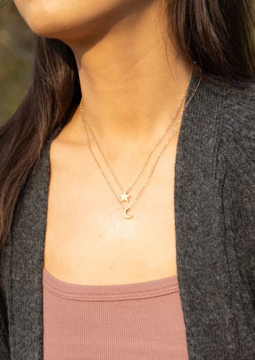 Skye Gold Necklace Layering Set