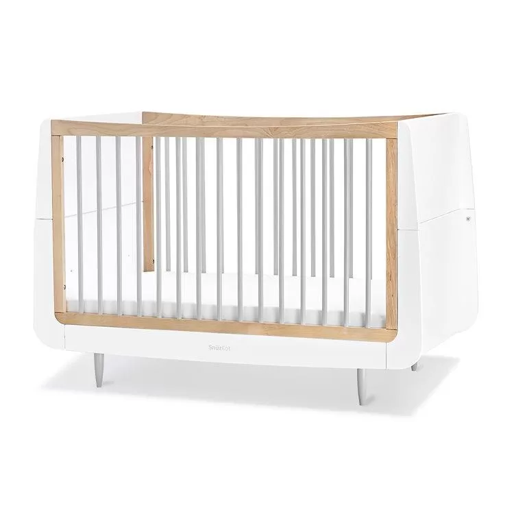 SnuzKot Skandi Cot Bed – Grey