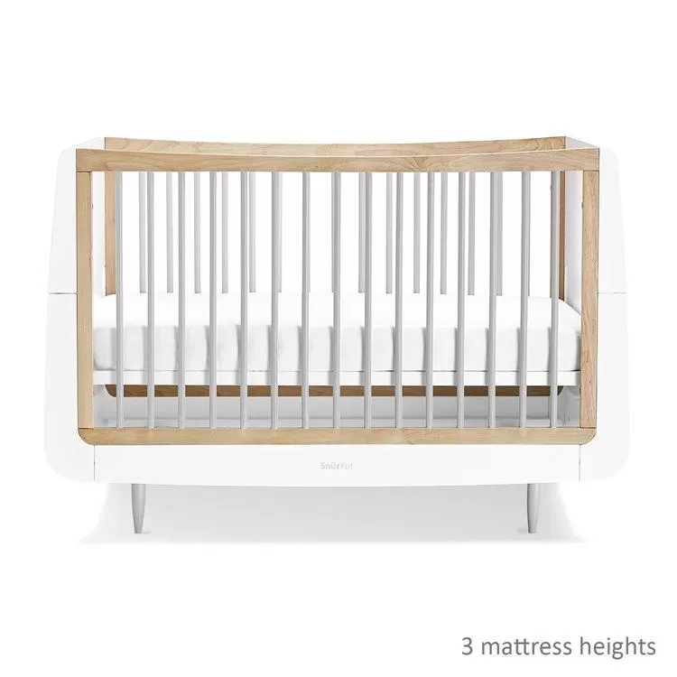 SnuzKot Skandi Cot Bed – Grey