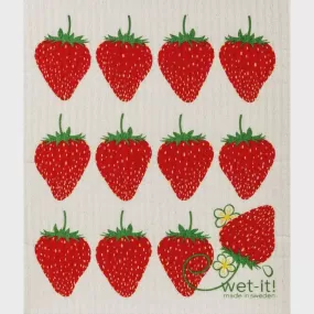 Strawberry Swedish Dish Cloth