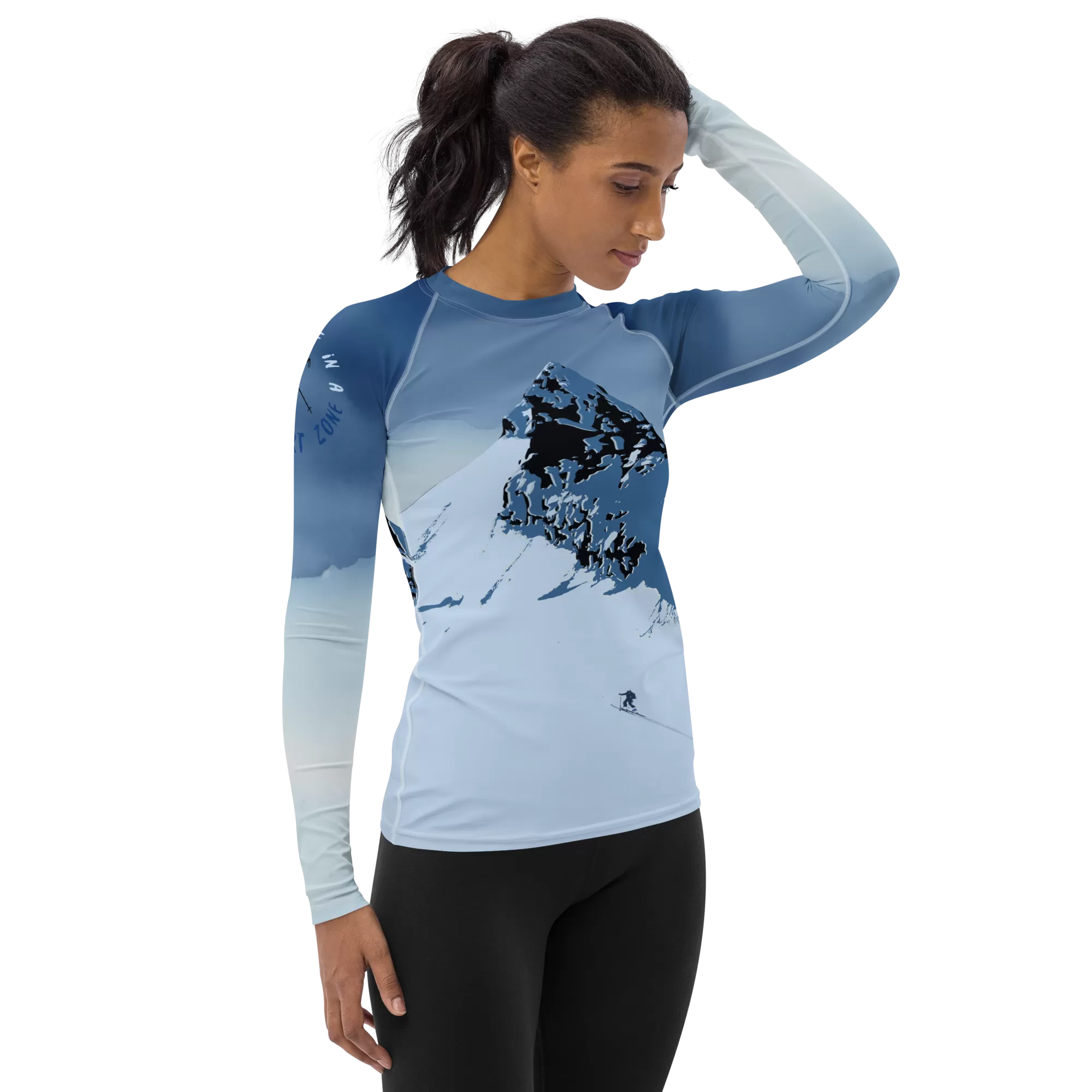 The King - Dont live in a comfort zone baselayer - women