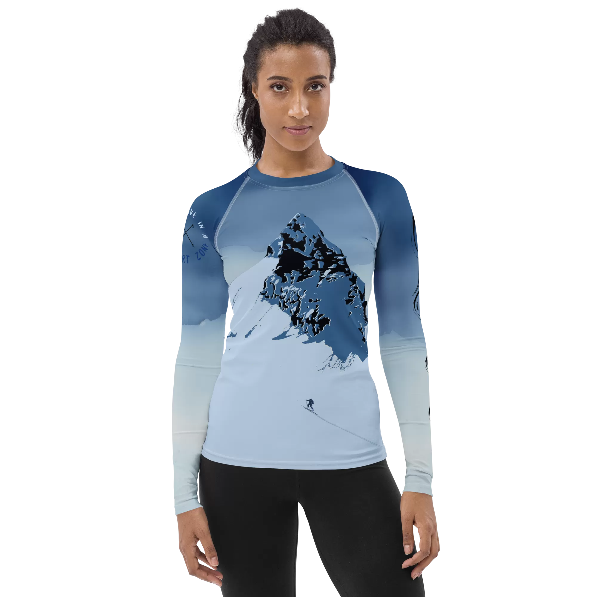 The King - Dont live in a comfort zone baselayer - women