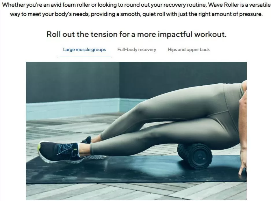 Theragun Smart Wave Roller