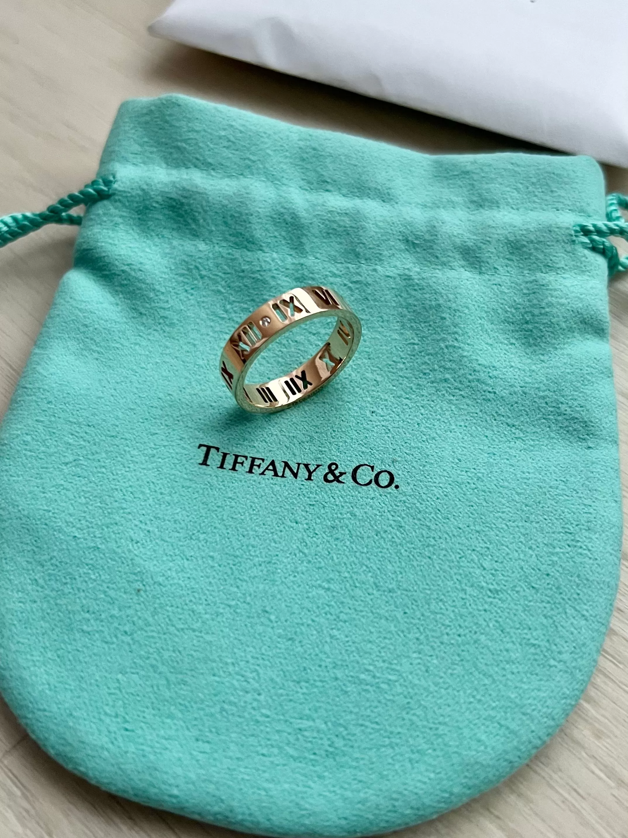 Tiffany & Co. atlas Ring