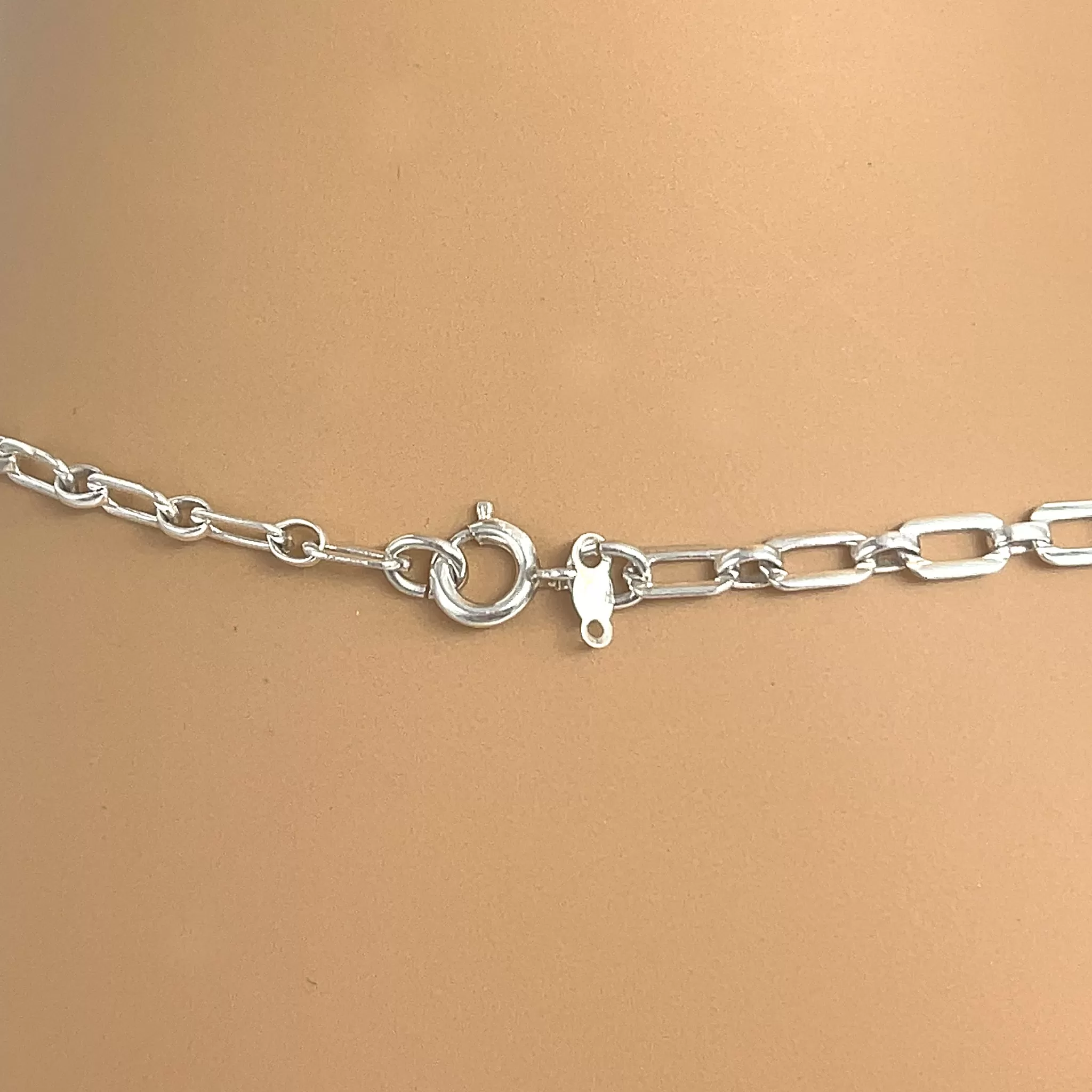 Tiffany and Co. Sterling Silver Link Chain Necklace