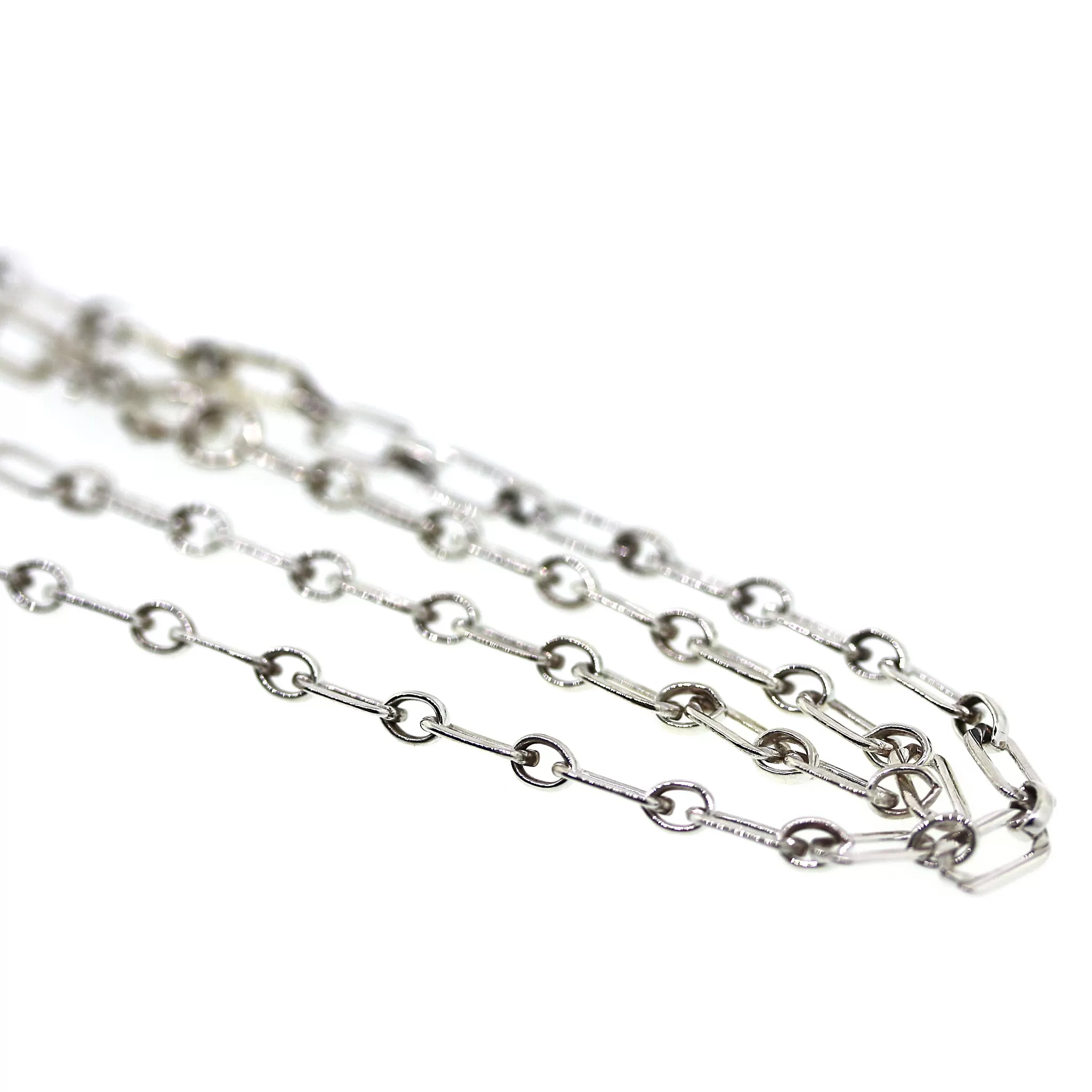 Tiffany and Co. Sterling Silver Link Chain Necklace