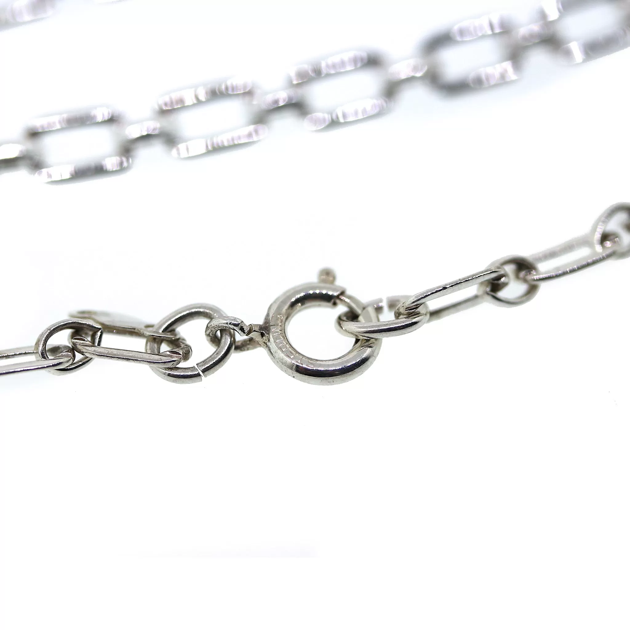 Tiffany and Co. Sterling Silver Link Chain Necklace