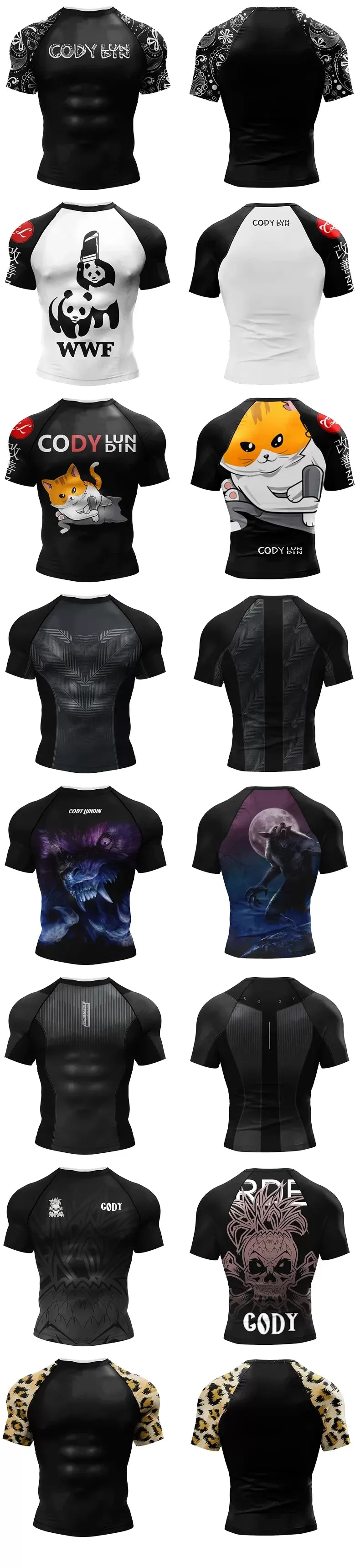 Tribal 'Carbon Fiber | 2.0' Elite Short Sleeve Compression Rashguard