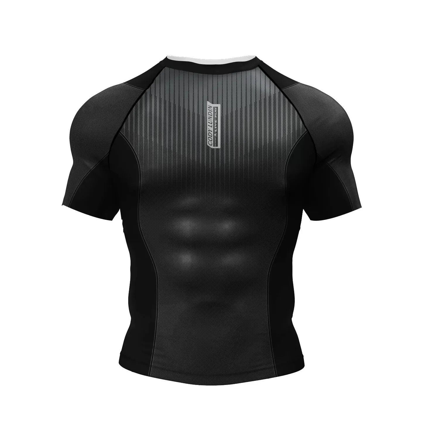 Tribal 'Carbon Fiber | 2.0' Elite Short Sleeve Compression Rashguard