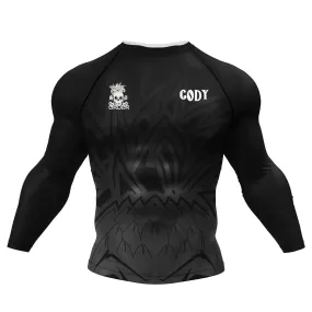 Tribal 'Haka' Elite Long Sleeve Compression Rashguard