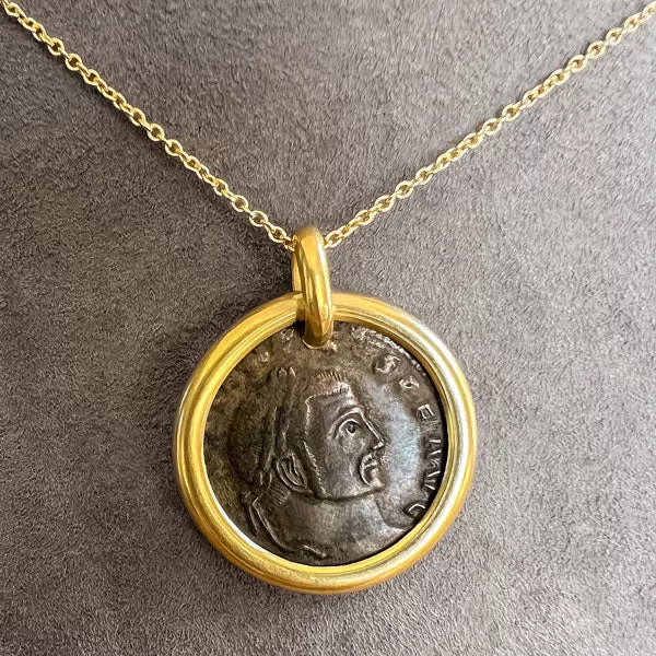 Vintage Coin Pendant