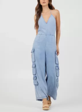 Vintage Havana Tencel Jumpsuit