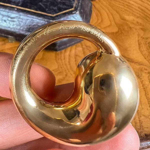 Vintage Tiffany & Co Eternal Circle Pendant