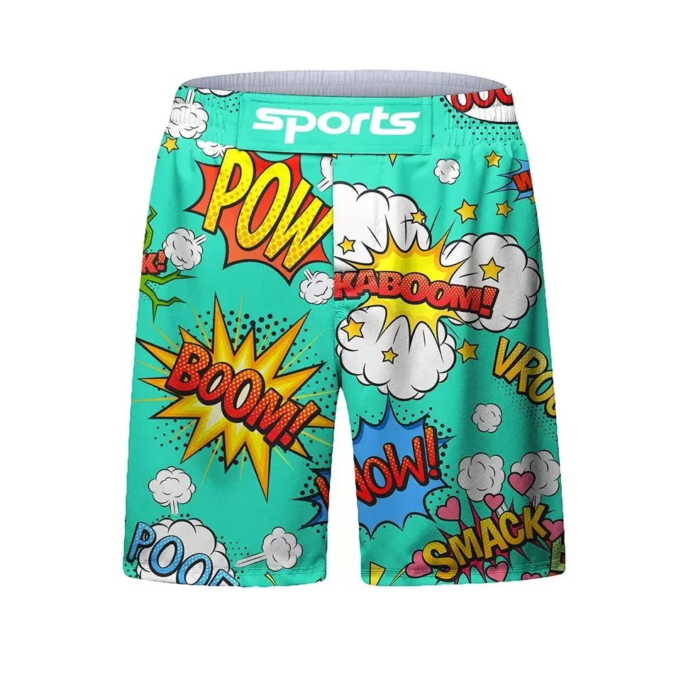 Warrior 'Comic Print' Compression Set