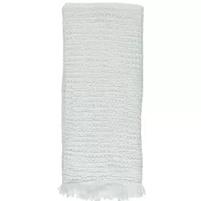 White Waffle Mini Bath Turkish Towel