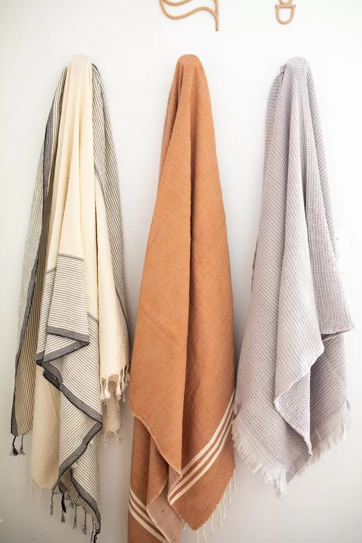 Zoe Towel - Stone